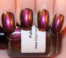 Load image into Gallery viewer, Multichrome Shade Shifter Multi-Color Shifting Polish: Custom-Blended Glitter Nail Polish / Indie Lacquer - Palm Breeze - FREE U.S. SHIPPING