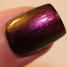 Load image into Gallery viewer, Multichrome Shade Shifter Multi-Color Shifting Polish: Custom-Blended Glitter Nail Polish / Indie Lacquer - Palm Breeze - FREE U.S. SHIPPING