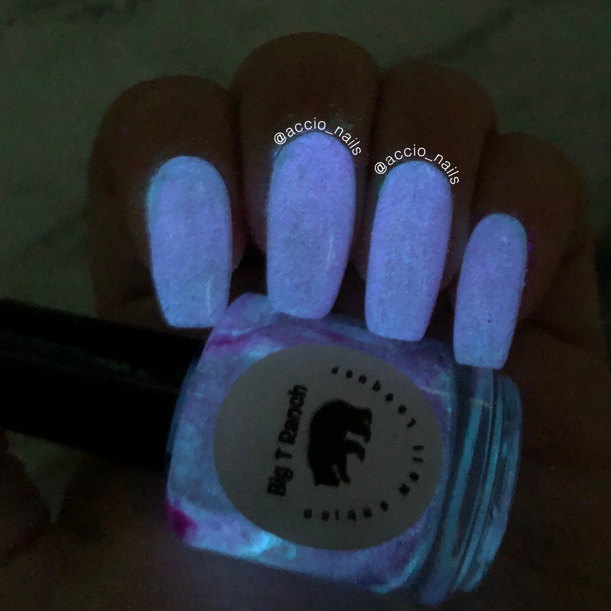 Glow in the Dark Nail Polish - Prblessings1