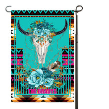 Load image into Gallery viewer, Serape Boho Garden Flag, Serape Garden Flag, Personalized, Free Spirit, Serape Gift, Name Garden Flag, Boho Gift, Yard Decoration