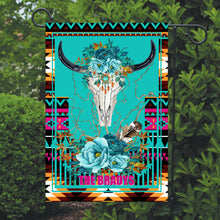Load image into Gallery viewer, Serape Boho Garden Flag, Serape Garden Flag, Personalized, Free Spirit, Serape Gift, Name Garden Flag, Boho Gift, Yard Decoration