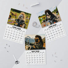 Load image into Gallery viewer, Biker Dogs with Mullets 2026 Wall Calendar: Funny Dog Lover Gift