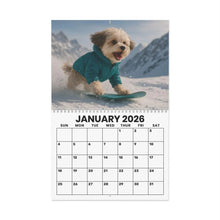 Load image into Gallery viewer, Havanese Dog Calendar 2026 Featuring 12 Different Havanese Dogs, Gift for Havanese Owner, New Dog Mom, Spiral Wall Calendar