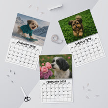 Load image into Gallery viewer, Havanese Dog Calendar 2026 Featuring 12 Different Havanese Dogs, Gift for Havanese Owner, New Dog Mom, Spiral Wall Calendar