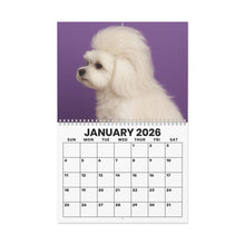 Load image into Gallery viewer, Funny Dogs with Mullets 2026 Wall Calendar - Dog Lover Gift