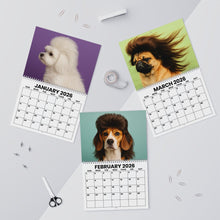 Load image into Gallery viewer, Funny Dogs with Mullets 2026 Wall Calendar - Dog Lover Gift