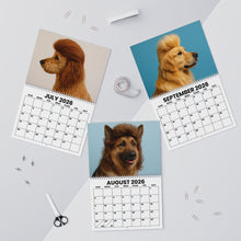Load image into Gallery viewer, Funny Dogs with Mullets 2026 Wall Calendar - Dog Lover Gift