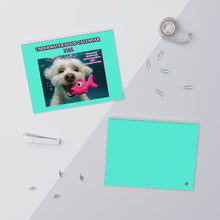 Load image into Gallery viewer, Underwater Dogs Calendar 2026 Featuring 12 Different Dog Breeds, Funny Gift for Dog Owner, New Dog Mom, Spiral Wall Calendar, Dog Lover