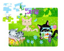 Load image into Gallery viewer, Puzzle, Kids Puzzle, Cat Puzzle, Children&#39;s Custom Puzzle, Personalized Puzzle, Learning Toy, Educational Toy, Kid Gift, Name Puzzle, Gift