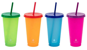 Custom Color Changing 24 oz. Tumblers, Thermal Tumbler with Name, Personalized Cup, Color Changing, Pool Cups, Summer Cup, Reusable Cup