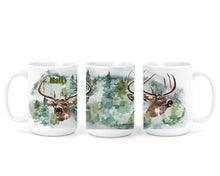 Load image into Gallery viewer, Deer Gifts for Him, Personalized Coffee Mug - Hunter, Hunting, Mug for Man, Custom Name Mug, Coffee Mug for Guys, Dad Gift, Father&#39;s Day