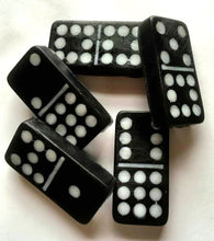 Load image into Gallery viewer, Domino Soap - Dominos - Set of 12 - Actual Size - Game Soap - Free U.S. Shipping - Gift for Mom, Dad, Friend - You Choose Color
