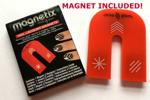 Magnetic Nail Polish - FREE U.S. SHIPPING - Purple Creamy Metallic - "Amethyst" - Magnet Included - Full Size 15ml Bottle