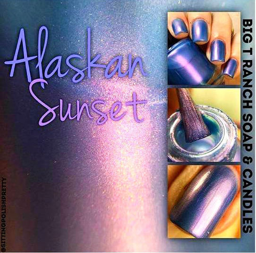 Nail Polish - Multichrome - Blue/Purple/Red Color Shifting - Free U.S. Shipping - 