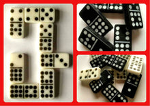 Load image into Gallery viewer, Domino Soap - Dominos - Set of 12 - Actual Size - Game Soap - Free U.S. Shipping - Gift for Mom, Dad, Friend - You Choose Color