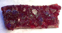 Load image into Gallery viewer, Ruby Red Geode Crystal Mineral Gemstone Rock Soap - Pomegranate Scented  - FREE U.S. SHIPPING