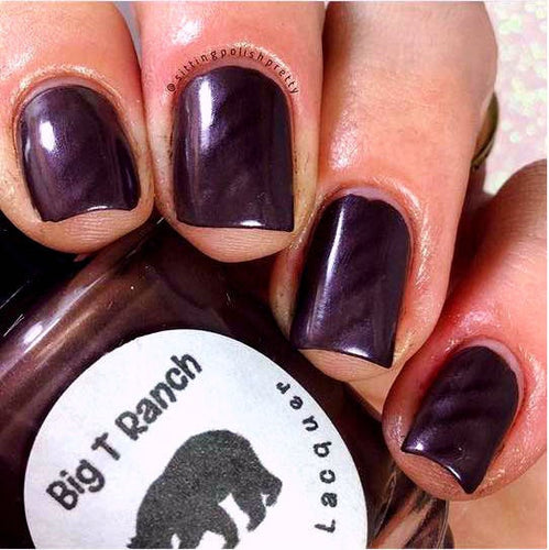 Magnetic Nail Polish - FREE U.S. SHIPPING - Purple Creamy Metallic - 