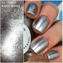 Load image into Gallery viewer, Silver Metallic Aluminum Nail Polish - &quot;Mirror, Mirror&quot; - FREE U.S. SHIPPING - Hand Blended - 0.5 oz/15ml Full Sized Bottle