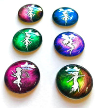 Load image into Gallery viewer, Fairy Magnets - Fairie Magnet - Fairy Party Favor - Fairy Wedding - Free U.S. Shipping - Set of 6 - 1 Inch Domed Glass Circles