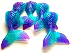 Mermaid Soap - Mermaids -  Mermaid Party Favors - Mermaid Baby Shower - Mermaid Tail Soap - FREE SHIPPING - Birthdays - Soap for Kids