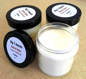 Beard Balm - Tamer - Conditioner - Men - Free U.S. Shipping - All Natural Leave In Conditioner - "Cowboy" scented - 4 oz