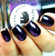 Load image into Gallery viewer, Multichrome Flakie Topcoat - When in Rome - Multi-Color Shifting Polish:Custom-Blended Glitter Nail Polish/Indie Lacquer