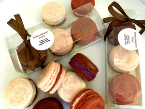 French Macaron Soap Gift Set of 3 - Coffee Lover, Pumpkin Spice, Raspberry Truffle - Cake Soap - Gift for Her - Grandmother - Friend Gift