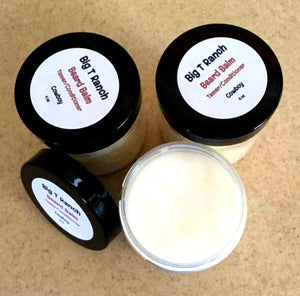 Beard Balm - Tamer - Conditioner - Men - Free U.S. Shipping - All Natural Leave In Conditioner - "Cowboy" scented - 4 oz