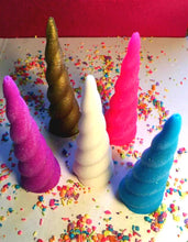 Load image into Gallery viewer, Unicorn - Unicorn Soap - Set of 3 - Free U.S. Shipping - Unicorn Horn - Unicorn Birthday - Party Favors - Gift for Girl - Soap for Kids