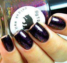 Load image into Gallery viewer, Multichrome Flakie Topcoat - Paris Nights - Multi-Color Shifting Polish:Custom-Blended Glitter Nail Polish/Indie Lacquer