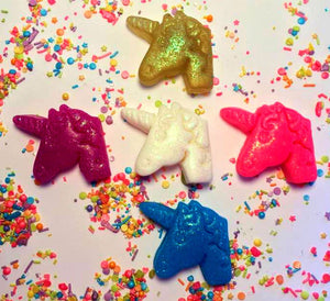 Unicorn - Unicorn Soap - Set of 5 - Free U.S. Shipping - Glitter Soap - Unicorn Birthday - Party Favors - Gift for Girl - Soap for Kids