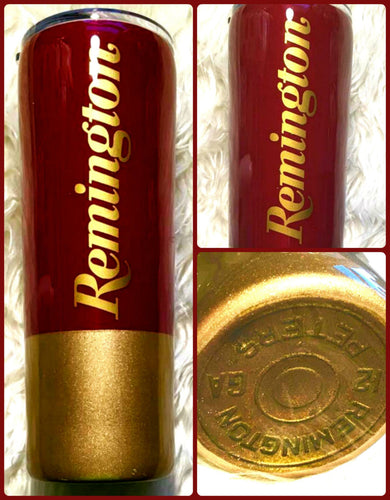 Shotgun Shell Bullet Inspired Tumbler - Hunter, Hunting, Gun Gift, Dad Gift - Gift for Man - Insulated - Gift for Dad - Cup - 20 oz