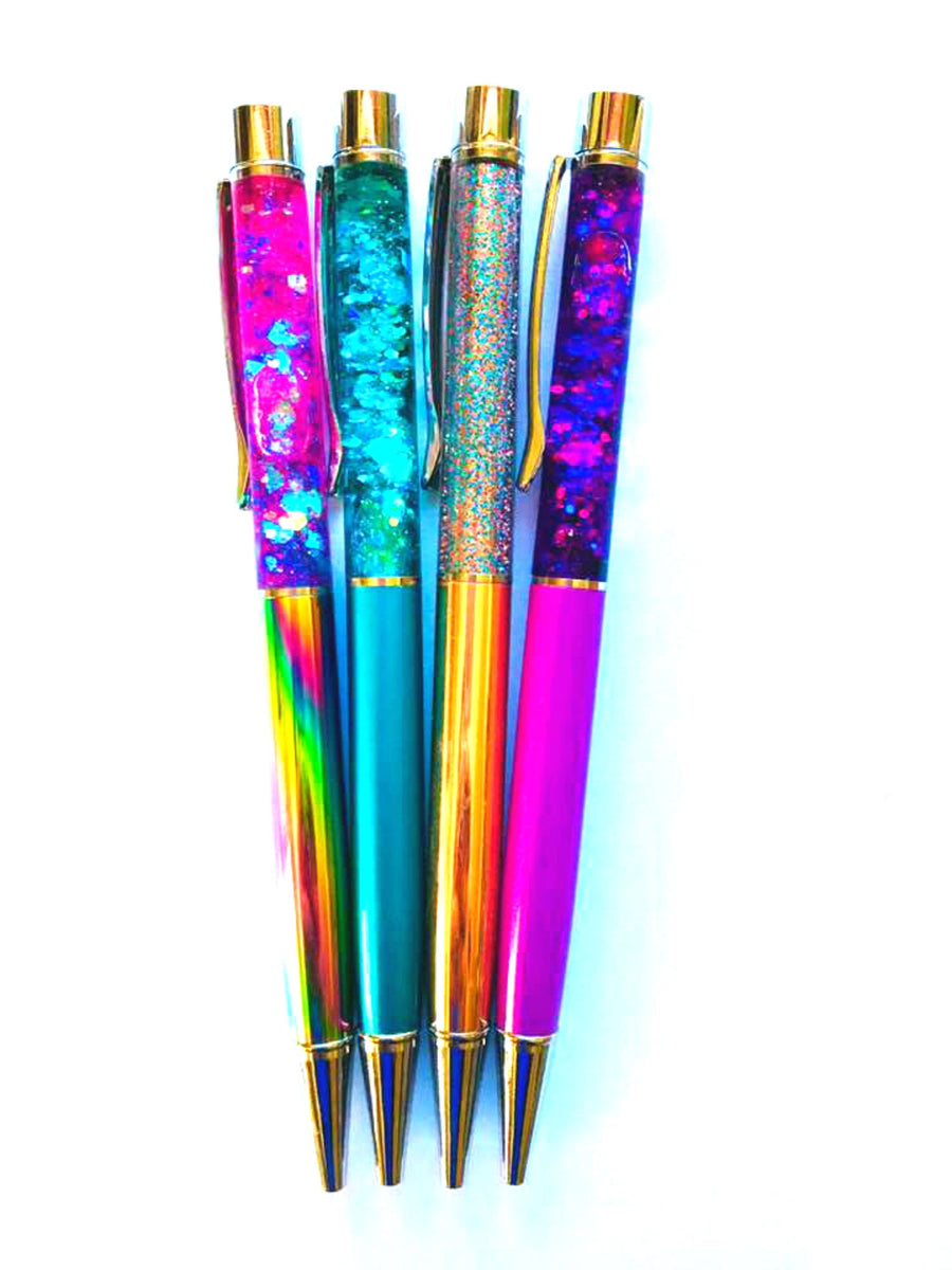 BOGO Buy One Get One Free Liquid Glitter Pens - Ballpoint Pen - You Ch ...