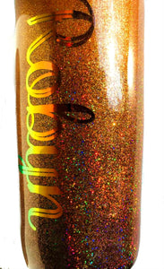 Personalized Ombre Glitter Tumbler, Holographic Glitter, You Choose Colors and Name, Custom Tumbler, Gift for Mom, Custom Gift, 20 oz