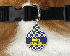 Custom Single-sided Dog Tag Personalized Circle Pet Tag Dog Tag Custom Dog Tag Custom Pet Tag Single Sided Dog Tag Dog Tags for Dogs