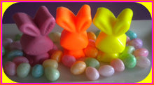 Load image into Gallery viewer, Easter Basket Filler - Soap - Easter Bunny - Rabbit - Set of 3 - Free U.S. Shipping - Pink, Yellow, Orange - Soap for Girls - Easter Soap