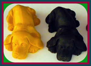 Dog Soap - Puppy - Dog - Animal - Choose Your Scent and Color - Vet Gift - Animal Lover - Gift for Kids, Mom, Grandma - Free U.S. Shipping
