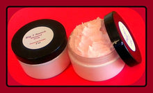 Load image into Gallery viewer, Foaming Bath Butter Whipped Soap -  Soap in a Jar - Pomegranate - 4 oz - Gift for Woman - FREE U.S. SHIPPING