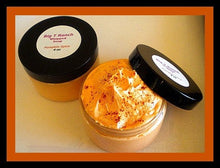 Load image into Gallery viewer, Pumpkin Spice Foaming Bath Butter Whipped Soap -  Soap in a Jar - 4 oz - Featured in &quot;Creating Vintage Charm&quot; Fall 2012 Issue
