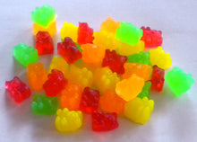Load image into Gallery viewer, Fruity Bear Gummy Candy Soap - 45 Mini Soaps -  Soap for Kids - Party Favors - Free U.S. Shipping - Birthdays