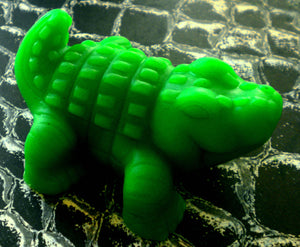 Soap - Alligator - Crocodile - Party Favors - Birthdays - Free U.S. Shipping - Soap for Kids - You Choose Scent and Color