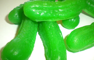 Pickle Soap - Pickle - 8 Soaps - Dill Pickle Scented - Baby Showers - Free U.S. Shipping - Party Favors - Birthdays
