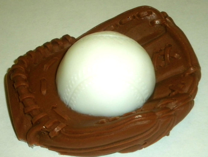 Baseball Glove Soap - Baseball Glove Ball - Free U.S. Shipping - Gift for Dad - Soap for Kids - Party Favors - You Choose Colors and Scent