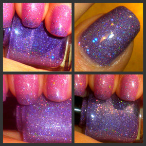 Color Changing Thermal Nail Polish - "Echo" - Temperature Changing-Custom Blended Polish/Lacquer -FREE U.S. SHIPPING