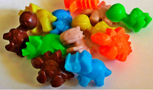 Dinosaur Party Favors - Soap - Dinosaurs - 12 Soaps - Free U.S. Shipping - Bulk- Party Favors - Birthdays - Soap for Kids - Mini Soap Favors