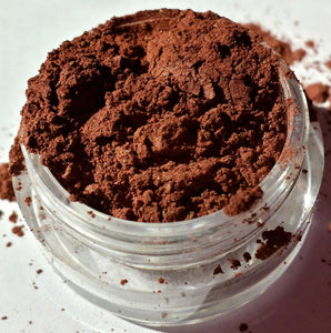 Brown Eye Shadow - Shimmer - "Sienna" - Mineral Makeup - Eyeshadow - Free U.S. Shipping