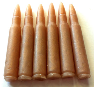 Bullet Soap - Bullets - Gift for Him - You Choose Scent - Free U.S. Shipping - Gift for Man - Dad - Party Favors, Guy Soap, Gift for Man