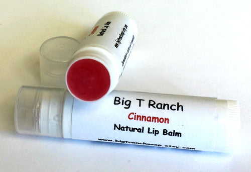 Lip Balm - Lip Gloss - Cinnamon - All Natural - Free U.S. Shipping