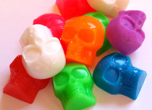 Halloween Skull Soap - Skulls - Fall, Autumn, Scary Soap for Kids - Party Favors - Soap for Kids - Skeleton - 3-D - 8 soaps