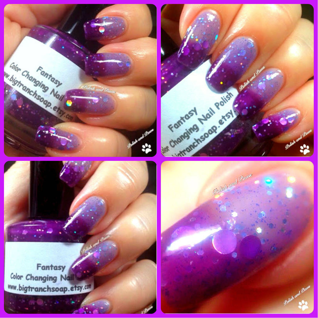 Color Changing Thermal Nail Polish - 